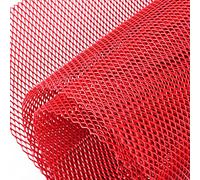 AggAuto griglia universale diamantata da corsa, maglia espansa 100x33cm, griglia per auto in lega di alluminio, griglia per autoveicoli, dimensione foro 4x8mm