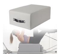 AGGBDYXO Pilates Sitting Box, Attrezzatura Accessori Pilates Pilates Reformer Box per Migliorare la libertà di Movimento e la flessibilità,Grigio