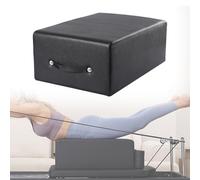 AGGBDYXO Pilates Sitting Box e Reformer Accessorio Attrezzatura Pilates Flessibilità e Movimento per allenamenti Pilates in Studio e a casa,Nero