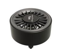 Aggiorna 7 colori deodorante per auto ventilatore con modalità silenziosa e regolazione del flusso d'aria a 360 gradi per veicoli uso ventola deodorante clip per auto