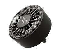 Aggiorna 7 colori deodorante per auto ventilatore con modalità silenziosa e regolazione del flusso d'aria a 360 gradi per veicoli uso ventola deodorante clip per auto