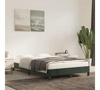 Aggiorna Giroletto Verde Scuro 120x200 cm in Velluto Vestiletto Matrimoniale Contenitore Coprirete Bed Frame Letti a Soppalco una Piazza e Mezza Divano Letto Angolare Rete Singola