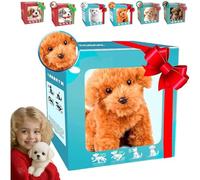 Aggiorna Il Cane Robotico Ai Per Adulti, 2025 Nuovo Cucciolo Robot Realistico Che Si Comporta Come Un Vero Cucciolo: Cammina, Abbaia, Scodinzola, Seduto E Corre, Regalo Elettronico Per Animali Dom #5