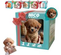 Aggiorna il cane robotico AI per adulti, 2026 Nuovo cucciolo robot realistico che si comporta come un vero cucciolo: cammina, abbaia, scodinzola, seduto e corre, per tutte le età A