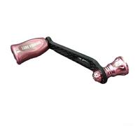 Aggiorna il tuo mulinello da pesca Daiwa per FUEGO per SALAMANDURA con manico in carbonio, 2 cuscinetti, 1 pezzo per modifiche migliorate (rosa)
