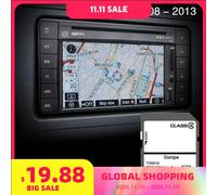 Aggiorna il tuo sistema di navigazione per Toyota Avensis dal 2008 al 2013 Copertina della mappa Germania Europa Scheda di navigazione GPS con memoria SD