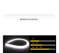 Aggiorna la tua auto Segnale di svolta con 2PZ Barra luminosa LED 30CM 45CM 60CM