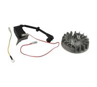 Aggiorna la tua sega a mano singola da 12 pollici con un kit di volano e accensione per motoseghe 2500 25CC per una velocità di taglio ottimale