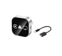 Aggiorna L'Adattatore Carplay 4 In 1 per Android Auto/Airplay/Miracast/Mirror Link AI Box USB Plug And Auto Connect C