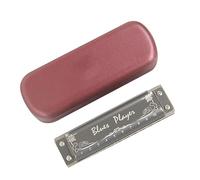 Aggiorna L'armonica Professionale A 10 Fori Per Armonica Arpa Con Custodia Per Principianti Adulti Armonica Strumento Musicale (Color : F Shape)