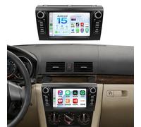 Aggiorna l'autoradio per Mazda 3 2004-2009 Wireless CarPlay Android Auto | Sostituzione stereo touch screen da 7 pollici con ricevitore audio per auto HiFi Navigazione GPS WiFi 5G Bluetooth RDS FM SWC