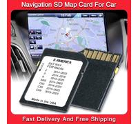 Aggiorna le mappe dell'America del Sud Naving Connect 1 sistema GPS Scheda SD Navigazione 2023 per veicolo Mazda 2/3/6/MX5/CX5/CX9