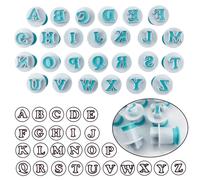 Aggiorna le tue decorazioni per torte con taglierini per fondente alfabeto e num