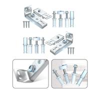 Aggiorna le tue porte bifold confezione da 2 set riparazione hardware per porte