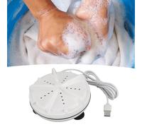 Aggiorna Mini Lavatrice, Mini Lavatrice Portatile Viaggio, Turbina Compatta Piccola Lavatrice Biancheria Intima Vestiti per Bambini Asciugamani Calzini Viaggi D'Affari Appartamento