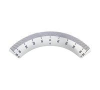Aggiornamenti 45 ° Angles Gauge Tool Semplice Operare Acciaio Professionale Goniometro Fresatrice Parte Angoli Piastra Scala Strumenti di Misurazione Pinza