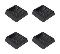 Aggiornamenti Mobili Ruote Set Coppe Non Slip Pad Facile Installare Wheel Pad Office Stopper per una presa sicura Non Slip Mobili Tappo Ruota Gomma Sedia Caster Coppe Protezioni per pavimenti con
