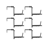 Aggiornamenti Set supporti per fioriera da davanzale della finestra Set staffe metalliche espandibili Set staffe montaggio per finestre esterne 4/6 Staffa montaggio a parete per