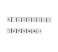 Aggiornamenti Tastiere Meccaniche Mahjong Tema Keycap Set Durabilità Keycaps