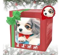 Aggiornamento 2026 Cucciolo Robot Realistico, Animale Domestico Robot Interattivo, Che Si Comporta Come Un Vero Cucciolo: Cammina, Abbaia, Scodinzola, Si Siede E Corre a