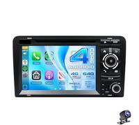 Aggiornamento autoradio per Audi A3 2003-2011 Wireless CarPlayAndroid Auto | Touchscreen IPS da 7 pollici Stereo Android 15 Mirror Link Bluetooth GPS WIFI FM DSP SWC Telecamera di backup Canbus