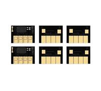 Aggiornamento del chip a cartuccia compatibile da 300 ml per DesignJet T920 T930 T1500 T1530 T2500 T2530 Stampanti Works con 727 serie(300ML-6Color)