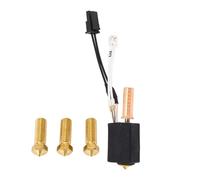 Aggiornamento del kit hotetend 24v 60w ceramico riscaltore bimetallico di grave di grave di grave ottone end performance ad alte prestazioni con 3 ugelli sostituiti per le