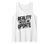 Aggiornamento della Realtà Necessario Umorismo Tecnico Divertente Canotta