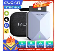 MUCAR BT200 Max Strumento diagnostico OBD2 Diagnosi di tutti i sistemi Supporto scanner bidirezionale CANFD15 Ripristino Aggiornamento gratuito a vita