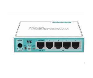 Aggiornamento hEX di MikroTik