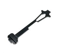 Aggiornamento in metallo Rimontaggio lastra del secondo piano compatibile con 1/12 124017 124016 124018 124019 RC Car(Black)