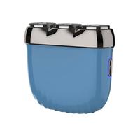 Aggiornamento magnetico attrazione mini rasoio USB lavabile rasoio uomo BrU706 (blu, taglia unica)