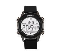 (Aggiornamento Nero) Orologi digitali da uomo impermeabili SYNOKE Marca Grandi numeri facili da leggere