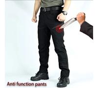 Aggiornamento pantaloni resistenti alla coltellata di alta qualità guardia del corpo sicurezza della polizia autodifesa uomini d'affari pantaloni a prova di coltello uomo donna