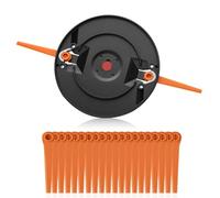 【Aggiornamento】Piastra a doppia lama compatibile con Gardena Articoli 9822 (SmallCut Li-23R), accessorio di ricambio per tagliabordi, 20 lame
