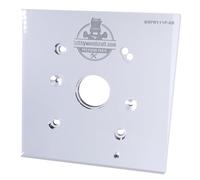 Aggiornamento piastra di base quadrata da 3/8 ″ spessore 6 ″ con compatibilità boccola per base ad immersione Bosch Colt 1.25 HP Pr111 (GKF125CE)