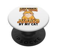 Aggiornamento sulla vita ancora giudicato dal mio gatto PopSockets PopGrip Adesivo