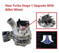 Aggiornamento turbocompressore Stage-1 A4 / A5 / A6 / Q5 / Q7 / 3.0 TD TC10-0...