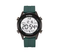 (Aggiornamento verde)Orologio digitale da uomo impermeabile SYNOKE Marca Grandi numeri Facile da leggere