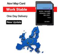 Aggiornamento versione 2022 Mappa dell'Europa orientale per Ford Focus Car Sistema MCA Navigazione Scheda SD multimediale 8 GB GPS i2013453