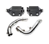 Aggiornare Intercooler Llk Raffreddato Acqua+Downpipe per BMW 5er F10 6er F06