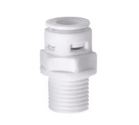 Aggiornato 1/4 "OD Connettore Rapido Raccordi Depuratori d"acqua Filtri Facile installazione Plastica di qualità Realizzato per Purificatore Acqua Purificatore
