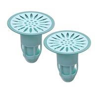 Aggiornato 2PCS Scarafaggio Controllo Dei Parassiti Deodorante Scarico A Pavimento Core Cucina Bagno Wc Anti-odore Doccia Scarico Tappo Spina trappola(Upgrade-Green)