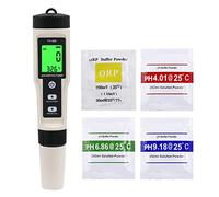 Aggiornato 4 in 1 ORP Temp Meter Tester di acqua digitale e generatore di idrogeno Bottiglia di acqua con/Non Retroilluminazione Digital Meter Tester