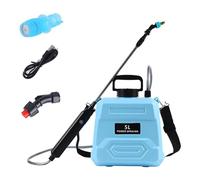 Aggiornato Elettrico Diserbo Spruzzatore Batteria Ricaricabile Retrattile Bacchetta Tracolla A Prova Di Perdite Per Giardino Regolabile Spruzzare Intensità