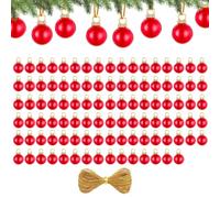 Aggiungi un tocco di fascino alle tue festività con le nostre Mini Palline di Natale Colorate - Palline per Albero di Natale Perfette per Creare un'Atmosfera Natalizia Incantevole