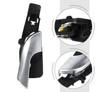 Aggiungi un tocco di lusso con guarnizione maniglia porta interna argento cromat