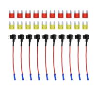 Aggiunta Circuito Fusibile Tocca con 10A 20A Lama Tipo Fusibile, 1 set