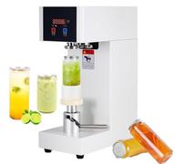 Aggraffatrice automatica per barattoli di latta con contatore intelligente, macchina commerciale per sigillare bevande per lattine di plastica/vetro/latta, cucitura per lattine di diametro 5,5 cm e