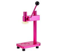 Aggraffatrice Manuale Per Lattine Con Base Fissa E Albero Sollevabile, Altezza Regolabile, Macchina Per Chiudere Tazze Per Bottiglie In Pet Da 250-700 Ml, Strumento Di Sigillatura Per Boba red